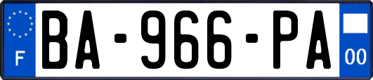 BA-966-PA