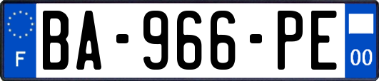 BA-966-PE