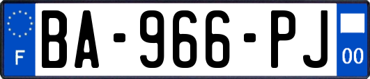 BA-966-PJ