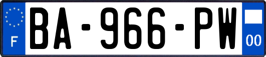 BA-966-PW