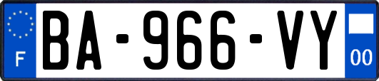 BA-966-VY