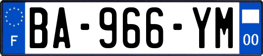 BA-966-YM