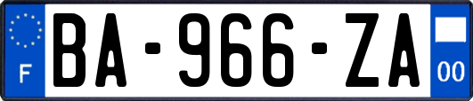 BA-966-ZA