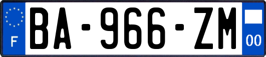 BA-966-ZM