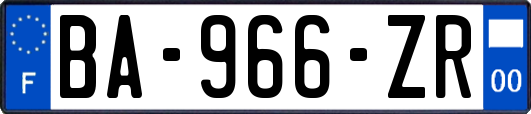BA-966-ZR