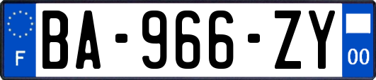 BA-966-ZY