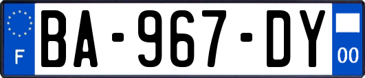 BA-967-DY