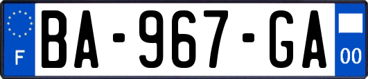BA-967-GA