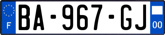 BA-967-GJ