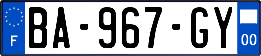 BA-967-GY