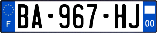 BA-967-HJ
