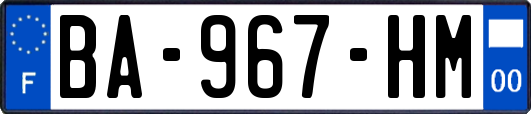 BA-967-HM