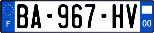 BA-967-HV
