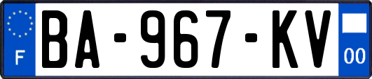 BA-967-KV