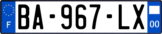BA-967-LX