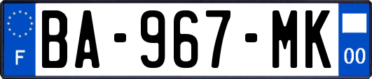 BA-967-MK