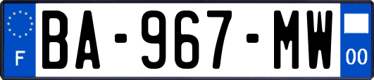 BA-967-MW