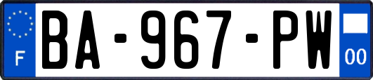 BA-967-PW