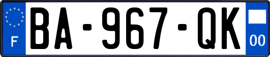 BA-967-QK