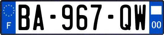 BA-967-QW