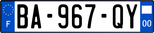 BA-967-QY