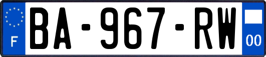 BA-967-RW