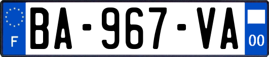 BA-967-VA