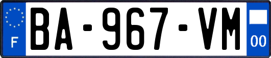 BA-967-VM