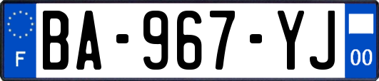 BA-967-YJ