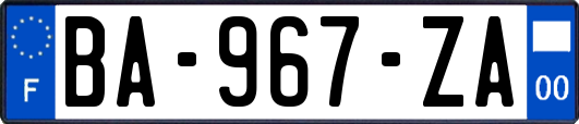 BA-967-ZA