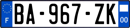 BA-967-ZK