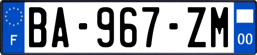 BA-967-ZM