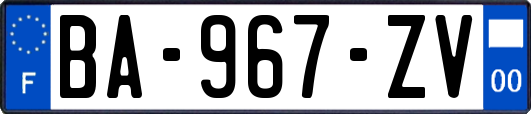 BA-967-ZV