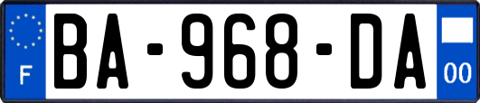 BA-968-DA