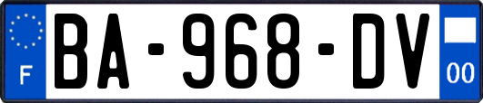 BA-968-DV