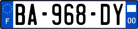 BA-968-DY