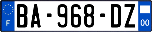 BA-968-DZ