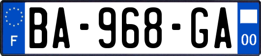 BA-968-GA