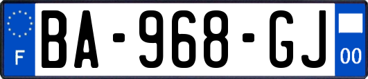 BA-968-GJ