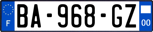 BA-968-GZ
