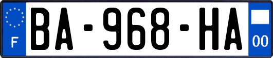 BA-968-HA