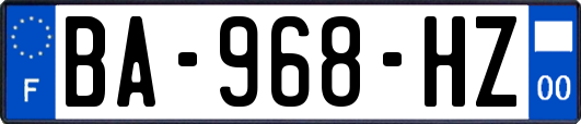 BA-968-HZ