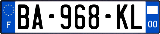 BA-968-KL