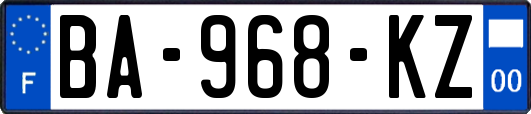 BA-968-KZ