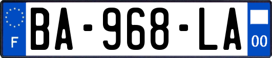 BA-968-LA