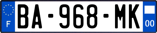 BA-968-MK