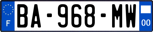 BA-968-MW