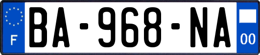 BA-968-NA