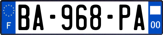 BA-968-PA