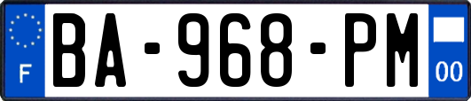 BA-968-PM